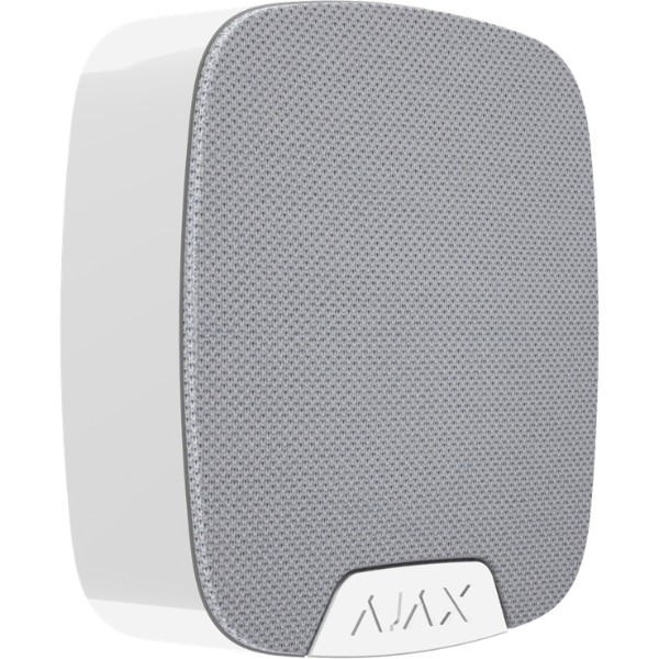 Фото - Бездротова кімнатна сирена Ajax HomeSiren Wireless White (000001142) Фото - Бездротова кімнатна сирена Ajax HomeSiren Wireless White (000001142)