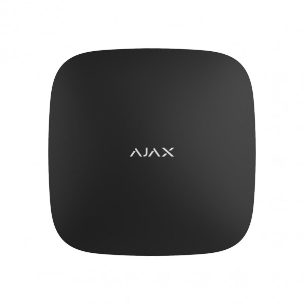 Фото - Бездротова станція керування приладами Ajax Hub 2 Black (GSM+Ethernet) (000015393)