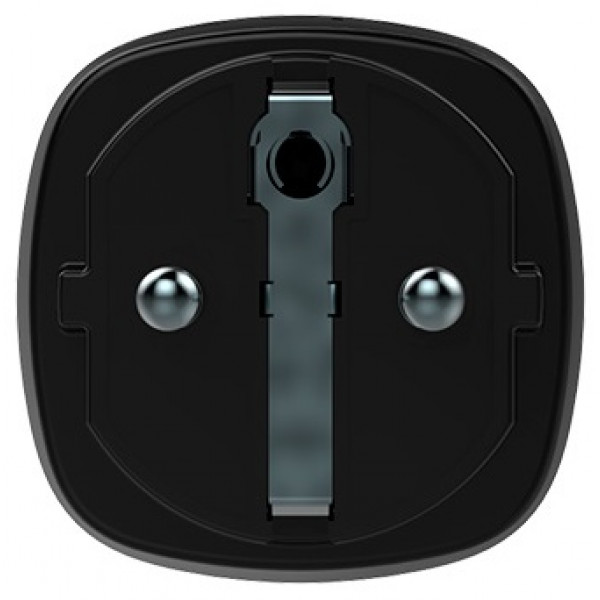 Фото - Умная розетка Ajax Socket Black Jeweller, 230V, 11А, 2.5 кВт