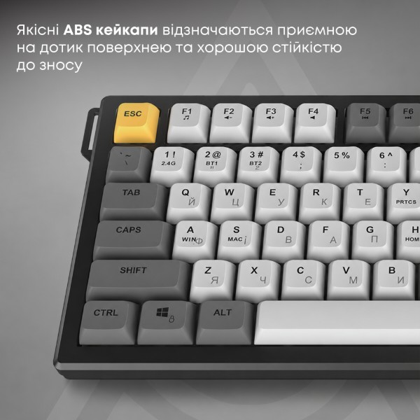 Фото - Клавиатура беспроводная Ajazz AF82 (AF82-BW)