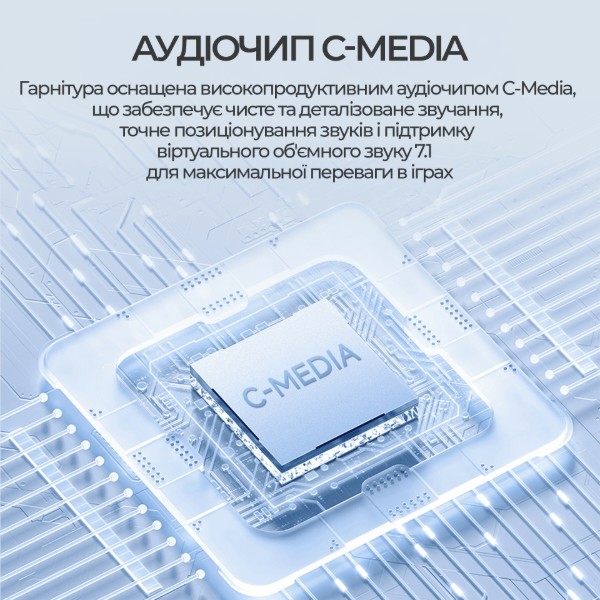 Фото - Гарнітура бездротова ігрова Ajazz AHM10 Max Black (AHM10-MAX-B)