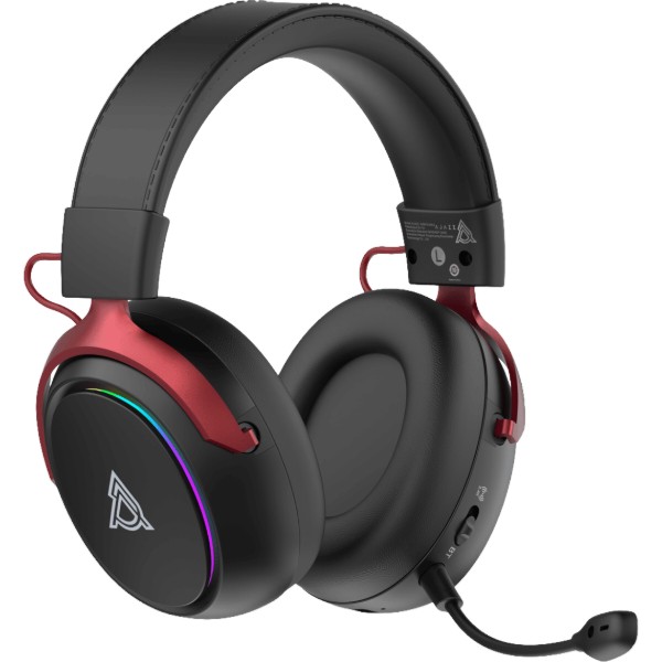 Фото - Гарнітура бездротова ігрова Ajazz AHM10 Max Black (AHM10-MAX-B)