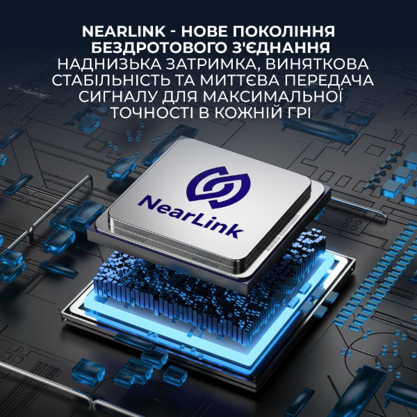 Фото - Мышь беспроводная игровая Ajazz AJ139 Near Link V3 Pro+ Black (AJ139-NL-V3-PRO-B)