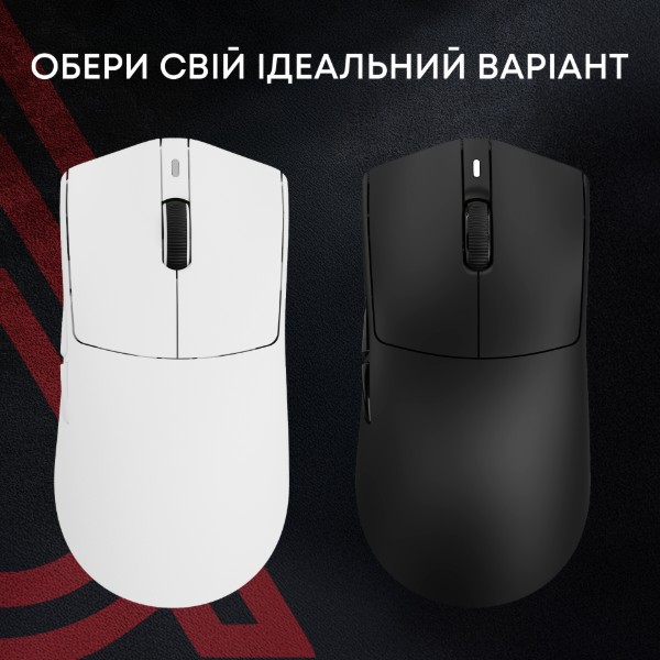 Фото - Мышь беспроводная игровая Ajazz AJ139 Near Link V3 Pro+ White (AJ139-NL-V3-PRO-W)