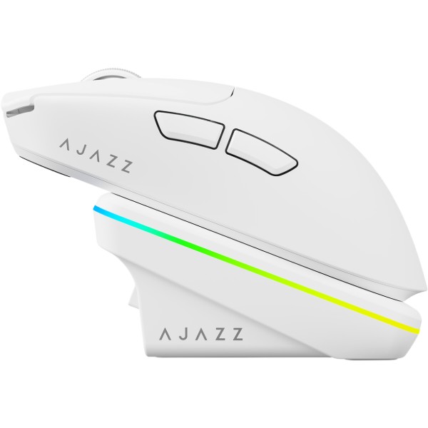 Фото - Миша бездротова ігрова Ajazz AJ200P Near Link AI MC White (AJ200P-NL-AI-MC-W)