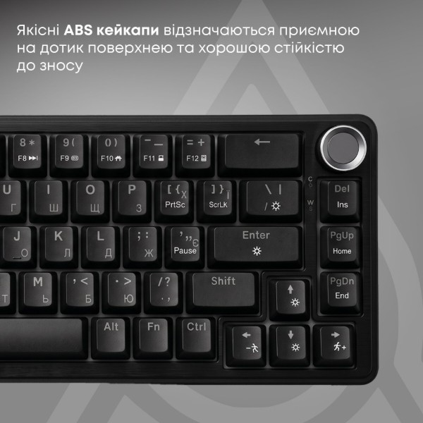 Фото - Клавиатура проводная игровая Ajazz AK690 Peach Mist Switch (AK690-PM-B)