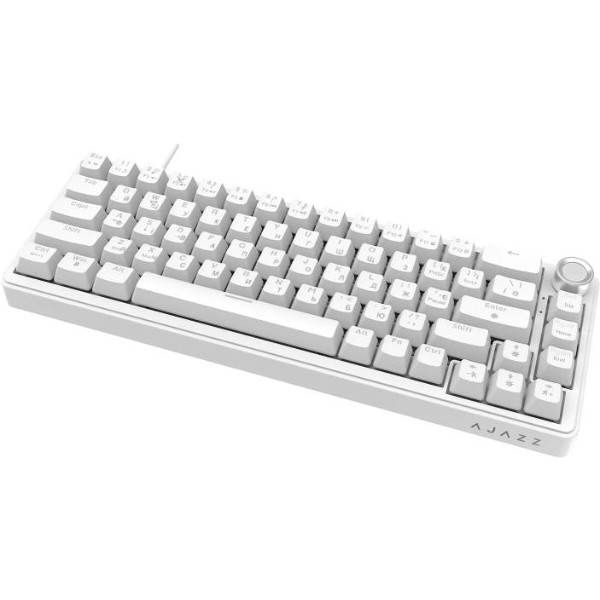 Фото - Клавиатура проводная Ajazz AK690 Peach Mist Switch (AK690-PM-W)