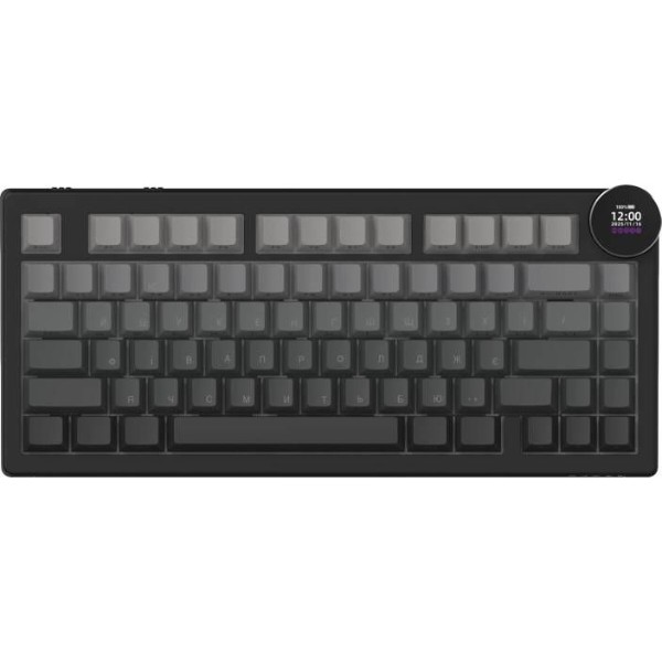 Фото - Клавіатура бездротова Ajazz AK820 V2 White Peach Switch (AK820-V2-WP-S-BG)