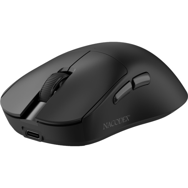 Фото - Миша бездротова Ajazz Nacodex NJ08 MC Black (NJ08-MC-B)