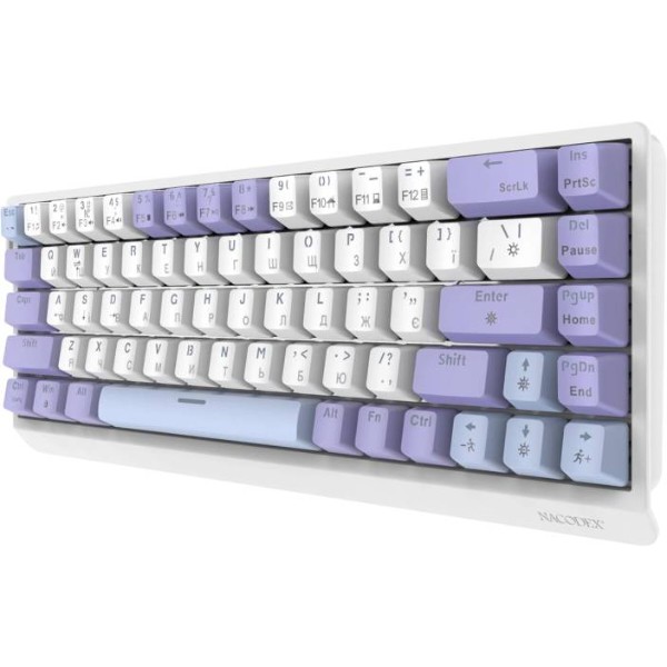 Фото - Клавиатура проводная игровая Ajazz NacodeX NK68 V2 Red Switch (NK68-V2-R-PWB)