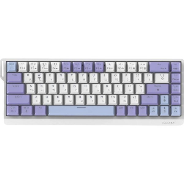 Фото - Клавиатура проводная игровая Ajazz NacodeX NK68 V2 Red Switch (NK68-V2-R-PWB)