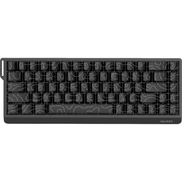 Фото - Клавиатура проводная игровая Ajazz NacodeX NK68 V2 Red Switch (NK68-V2-R-S-B)