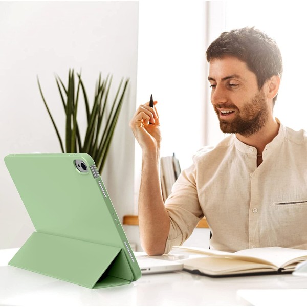 Фото - Чехол для планшета Becover Tri Fold Soft TPU Silicone for Apple iPad 10.9" (2022/2024)/iPad (А16) 2025 11" Light Green (708520)