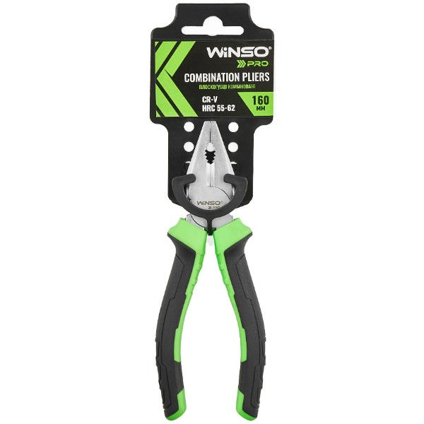 Фото - Плоскогубці Winso PRO 160 мм Cr-V HRC 55-62 (904016)