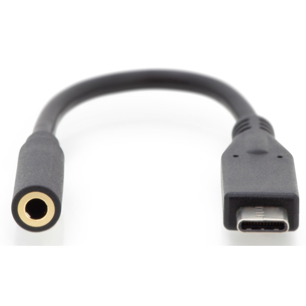 Фото - Перехідник аудіо Digitus USB-C >3.5mm (AK-300321-002-S)