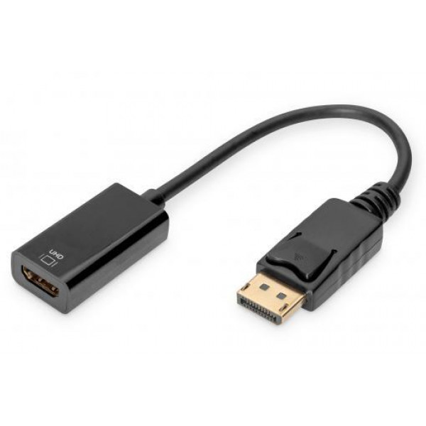 Фото - Перехідник Digitus DisplayPort > HDMI (M/F) Ultra HD (AK-340415-002-S) Фото - Перехідник Digitus DisplayPort > HDMI (M/F) Ultra HD (AK-340415-002-S)