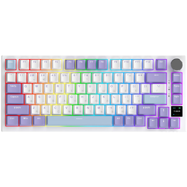 Фото - Клавіатура бездротова ігрова Ajazz AK820 Pro Flying Fish Switch (AK820PRO-FF-PWB)