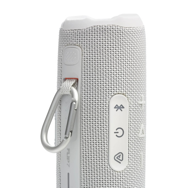 Фото - Портативна акустика JBL Flip 7 White (JBLFLIP7WHT)