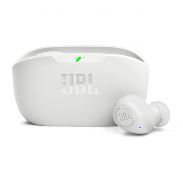 Фото - Наушники вкладыши беспроводные TWS JBL Wave Buds White (JBLWBUDSWHT)