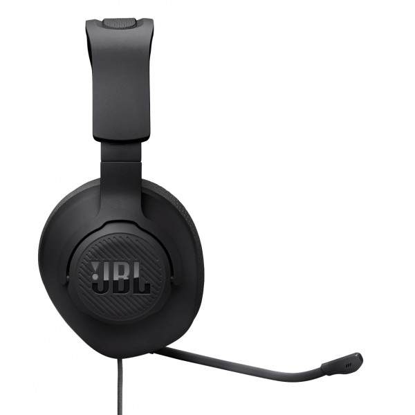 Фото - Гарнітура дротова ігрова JBL Quantum 100M2 Black (JBLQTUM100M2BLK)