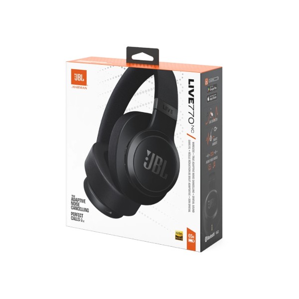 Фото - Навушники повнорозмірні бездротові JBL Live 770NC (JBLLIVE770NCBLK)