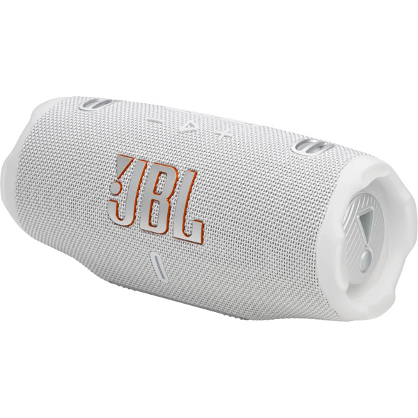 Фото - Портативна акустика JBL Charge 6 White (JBLCHARGE6WHT)