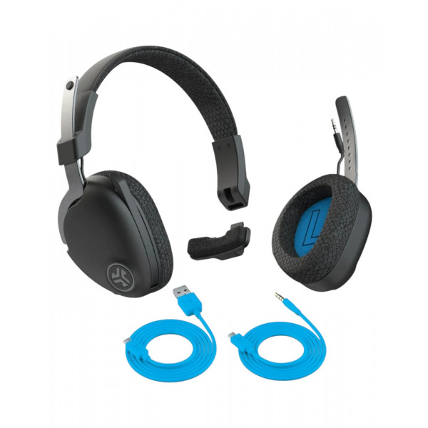 Фото - Навушники повнорозмірні бездротові JLab Work Black (IEUHBJBUDSWORKRBLK4)