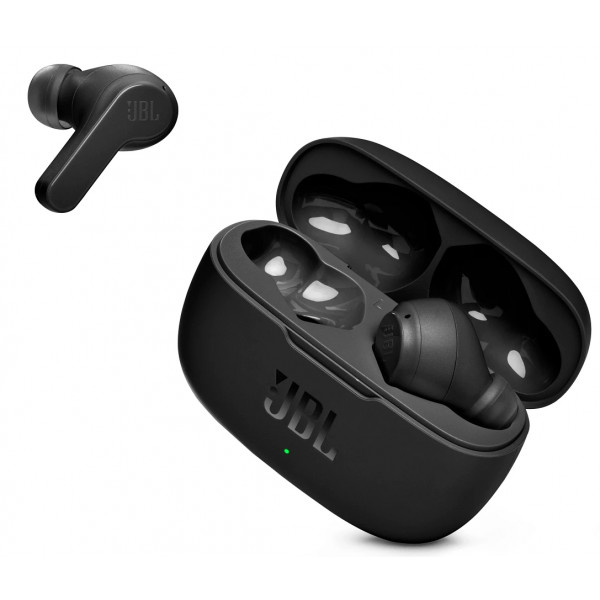 Фото - Наушники вкладыши беспроводные TWS JBL Wave 200 Black (JBLW200TWSBLK)