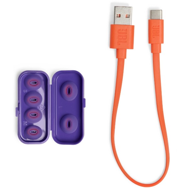 Фото - Наушники вкладыши беспроводные TWS JBL Tune Flex Ghost Purple (JBLTFLEXGPUR)