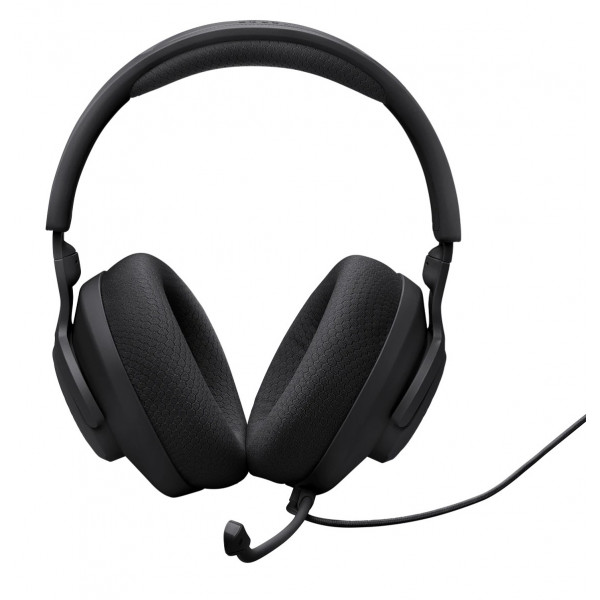 Фото - Гарнітура дротова ігрова JBL Quantum 100M2 Black (JBLQTUM100M2BLK)