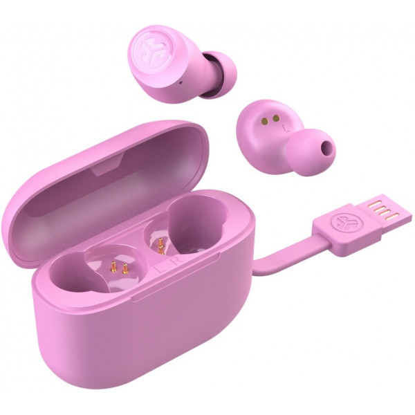 Фото - Навушники вкладиші бездротові TWS JLab Go Air Pop True Wireless Earbuds Black Pink (IEUEBGAIRPOPRPNK124)