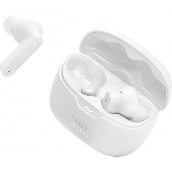 Фото - Навушники вкладиші бездротові TWS JBL Tune Beam White (JBLTBEAMWHT)