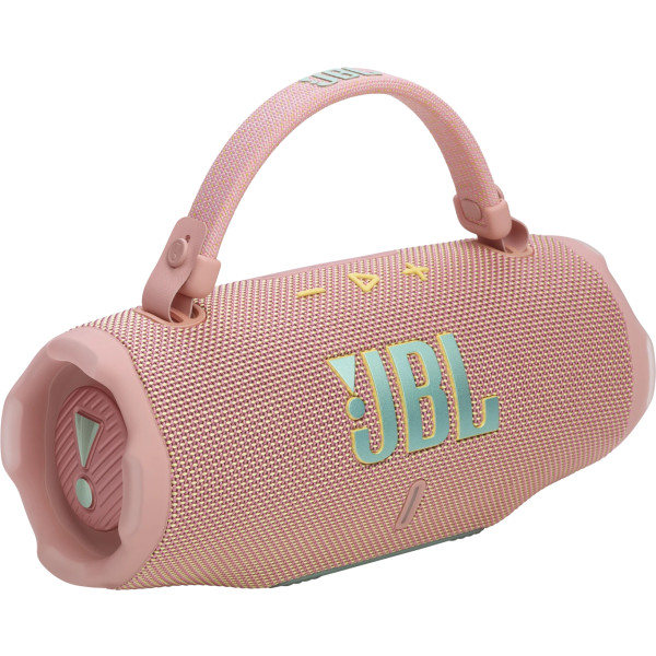 Фото - Портативна акустика JBL Charge 6 Pink (JBLCHARGE6PINK)