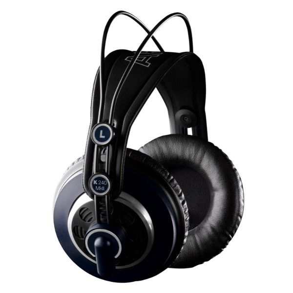 Фото - Навушники повнорозмірні дротові AKG K240 MKII Black (2058X00190)