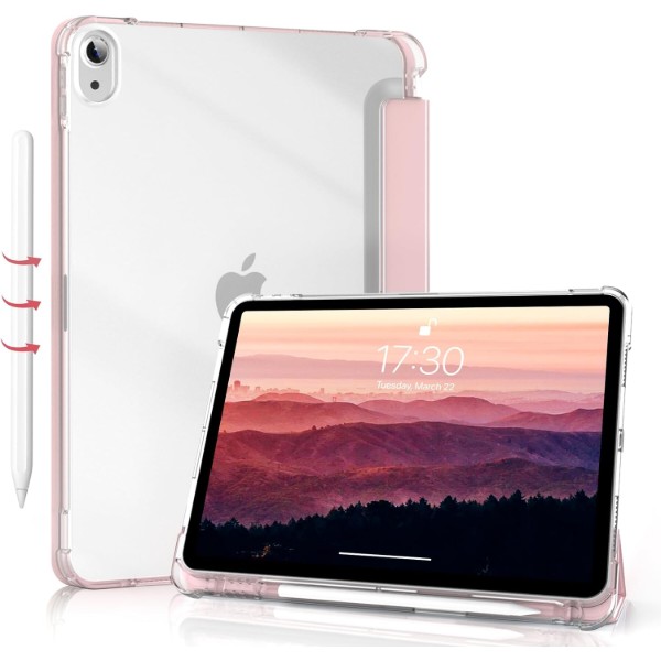 Фото - Чохол для планшета BeCover Soft Edge з кріпленням Apple Pencil for Apple iPad Air 11" M4 2026 Pink (715267)
