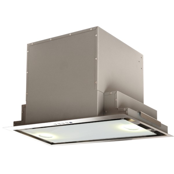 Фото - Вытяжка встраиваемая Akpo WK-10 Neva Glass 850 Inox+White 60