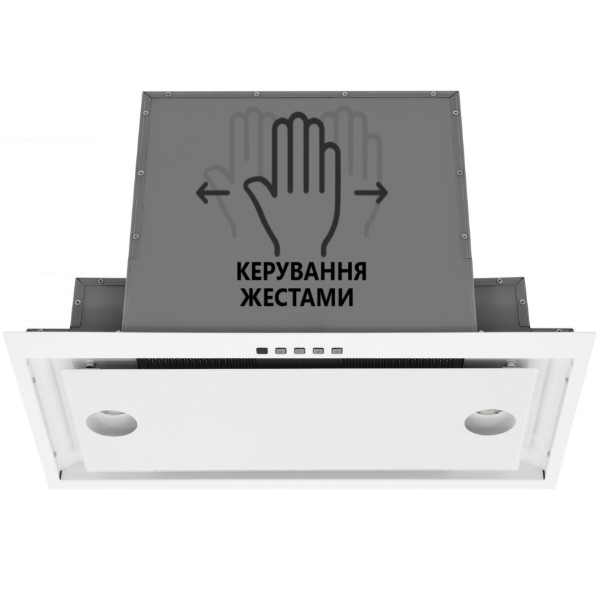 Фото - Вытяжка встраиваемая Akpo WK-12 Neva Glass 1200 White 60