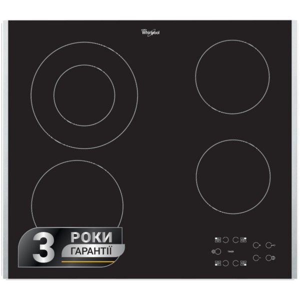 Фото - Варочная панель электрическая Whirlpool AKT 8130 BA Фото - Варочная панель электрическая Whirlpool AKT 8130 BA