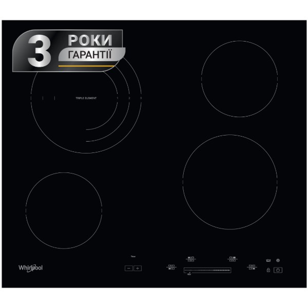 Фото - Варочная панель электрическая Whirlpool AKT8900BA Фото - Варочная панель электрическая Whirlpool AKT8900BA