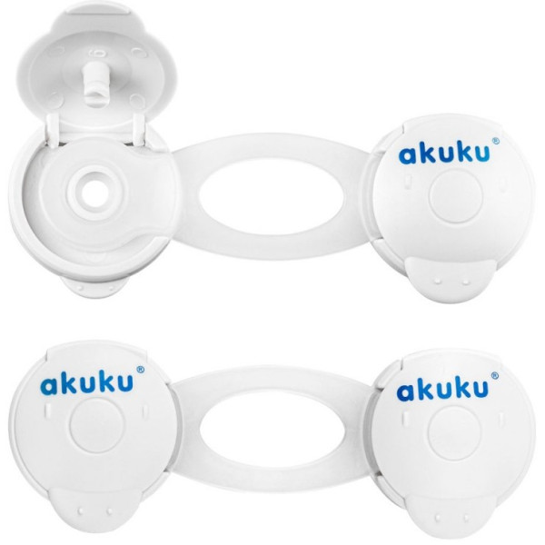 Фото - Блокиратор для шкафа Akuku белый, 10 см (A0648)