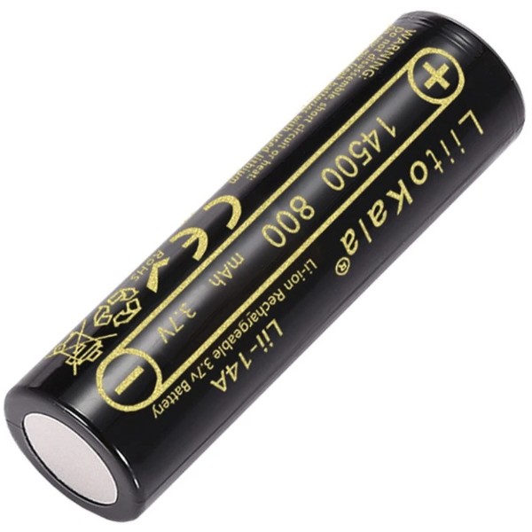Фото - Акумулятор тип 14500 LiitoKala 800mAh 3.7V (14A-N(14500))