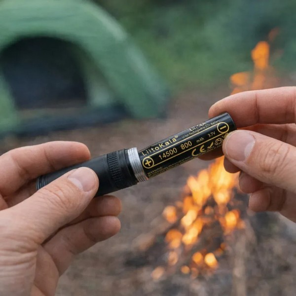 Фото - Акумулятор тип 14500 LiitoKala 800mAh 3.7V (14A-N(14500))