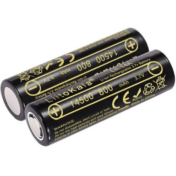 Фото - Аккумулятор тип 14500 LiitoKala 800mAh 3.7V (Lii-14A (14500))