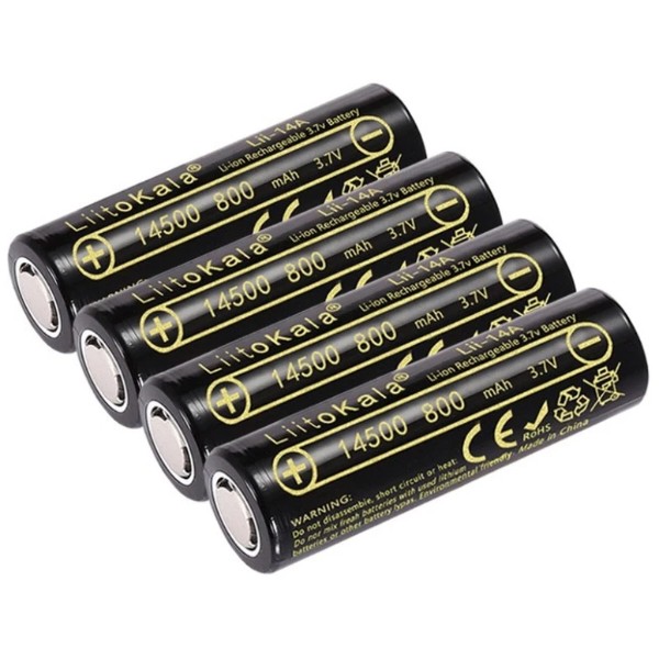 Фото - Аккумулятор тип 14500 LiitoKala 800mAh 3.7V (Lii-14A (14500))