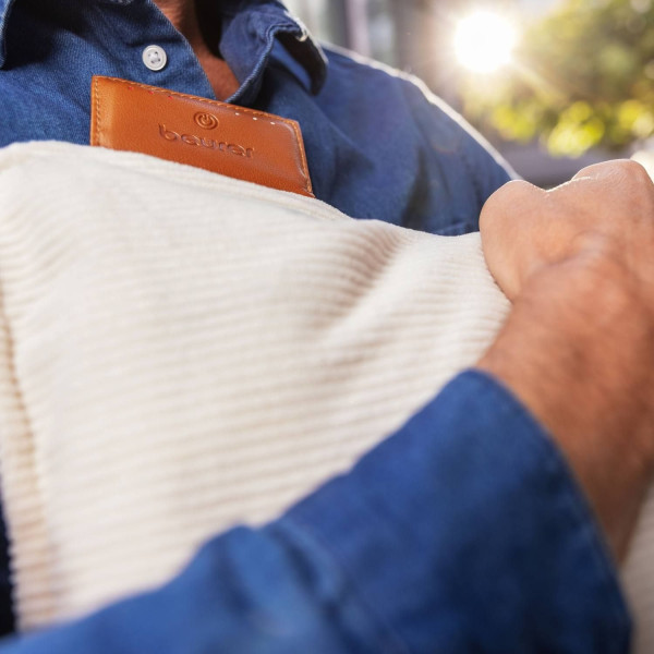 Фото - Електрогрілка для спини Beurer HK 77 Heaty cashmere-creme