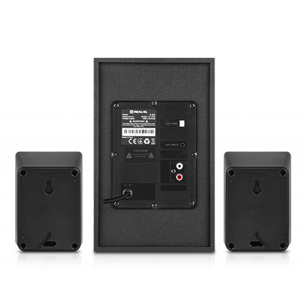 Фото - Комп'ютерна акустика 2.1 REAL-EL M-380 Black