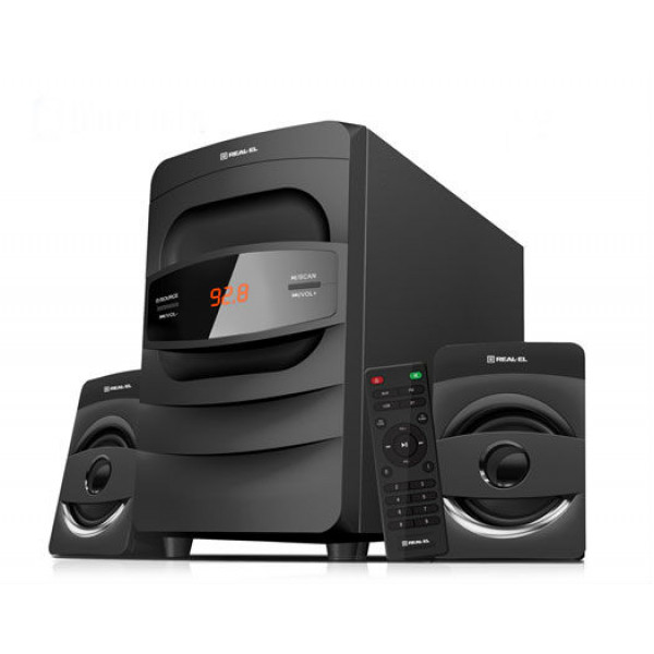 Фото - Комп'ютерна акустика 2.1 REAL-EL M-390 Black