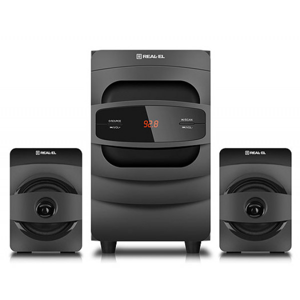 Фото - Комп'ютерна акустика 2.1 REAL-EL M-390 Black