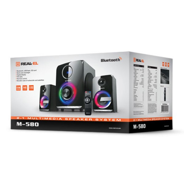 Фото - Комп'ютерна акустика 2.1 REAL-EL M-580