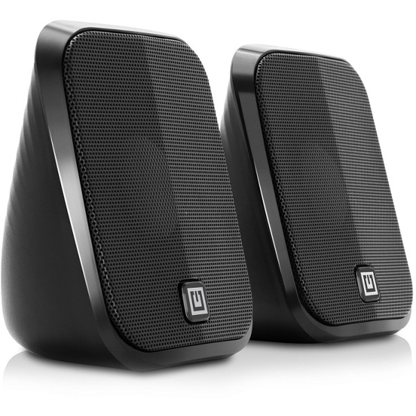 Фото - Компьютерная акустика компактная 2.0 REAL-EL S-25 Black (EL121100022)